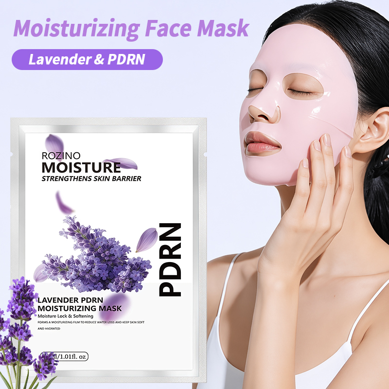 Spa Wellness Nature - 1/2/4/6/8/10個入り ラベンダー+PN保湿マスク、肌のバリア機能を強化、肌の水分を保つ、アンチエイジングスキンケア、乾燥線や小じわを軽減、肌を若く見せます、冷却と鎮静効果のある保湿パッチタイプのフェイシャルケア、べたつかず自然に滑らかに、自然な透明感と輝きを与えます、昼夜問わず使用可能、べたつかずよく密着します、ホームスパスキンケアや保湿ケア、フェイシャルスキンケア、フェイシャルマスクに最適です。