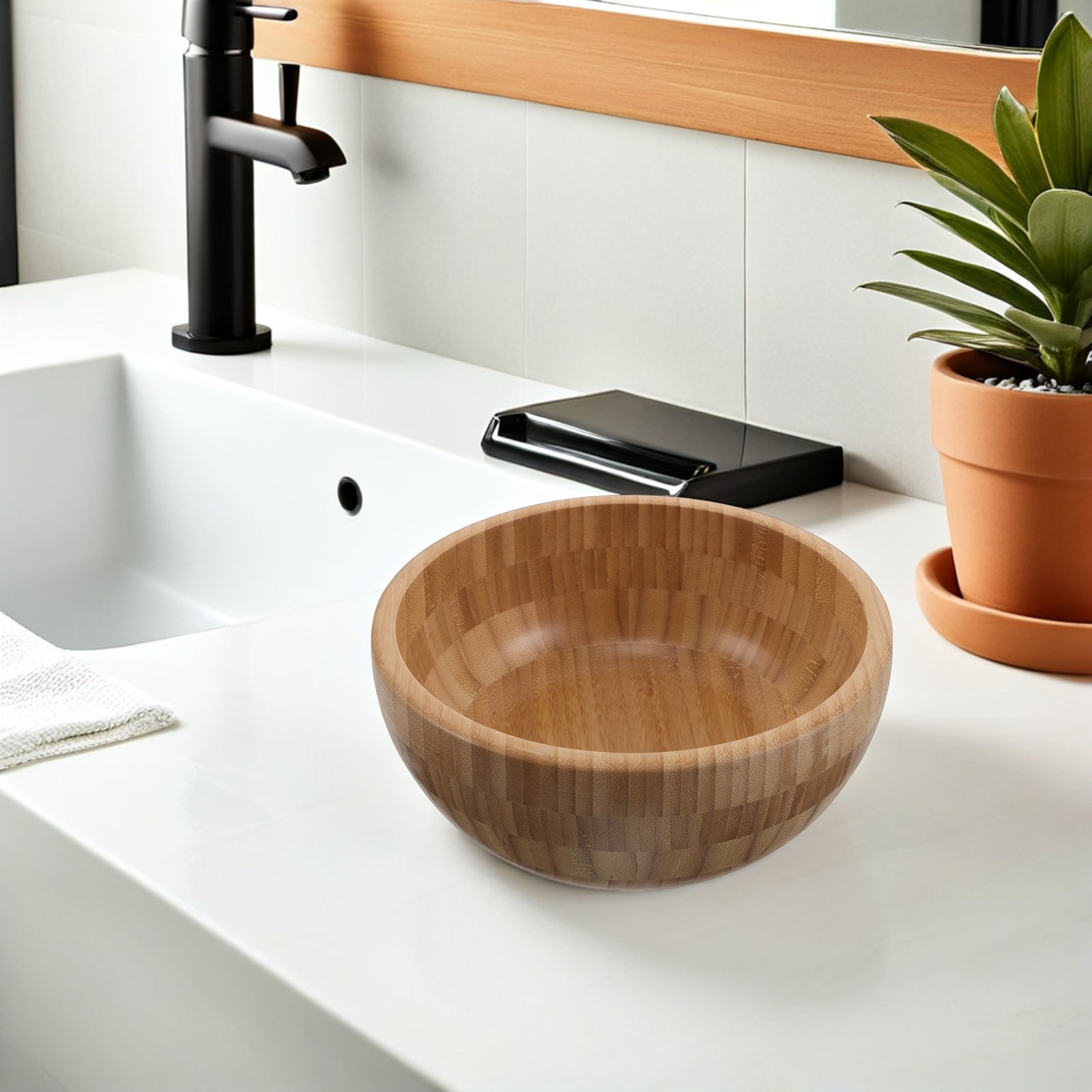 サウナエッセンシャルオイルディフューザーボウル竹製耐熱アロマ - Relax - Spa & Wellness のレビューと価格
