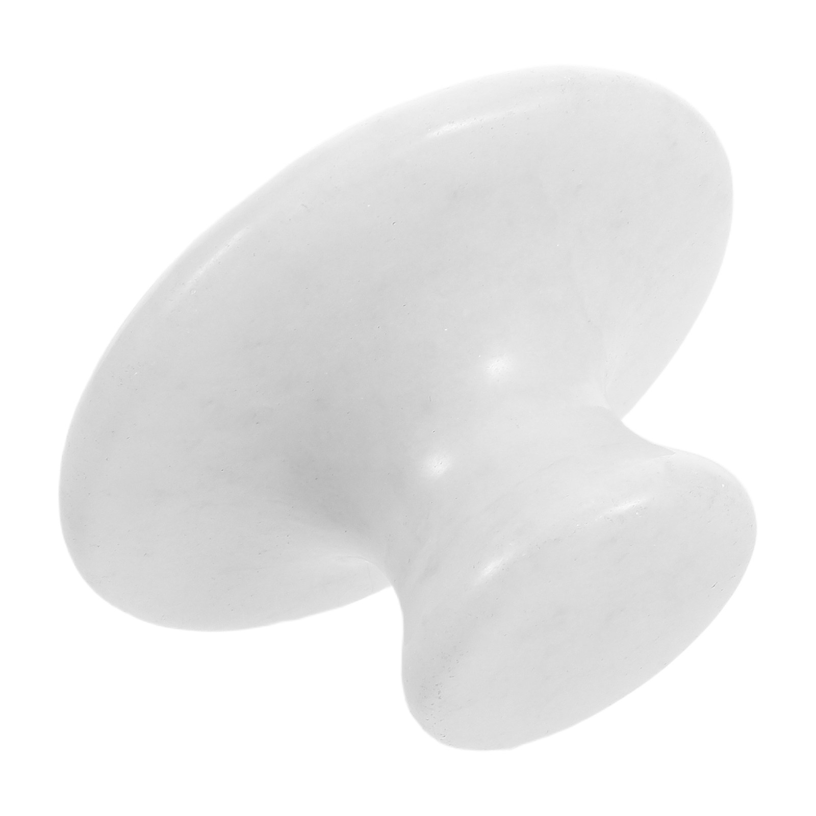 翡翠製フェイシャルマッサージローラー ホワイトマッシュルーム - Jade Roller Stone のレビューと価格