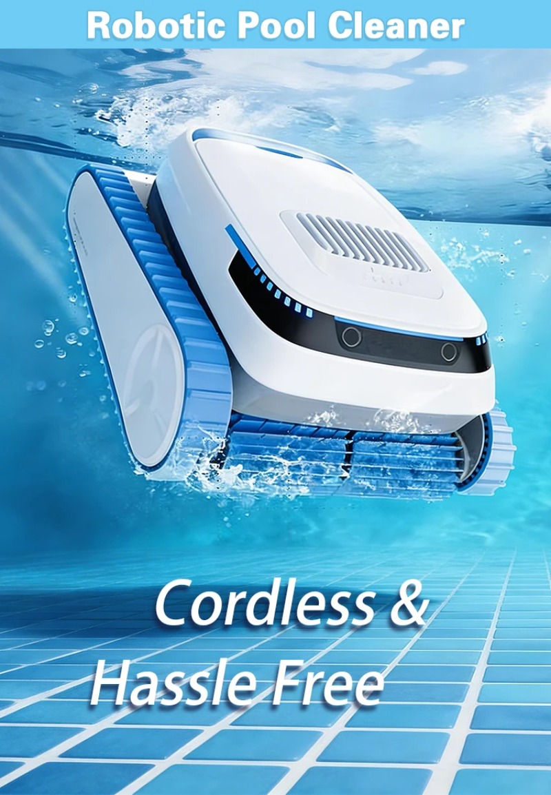 PC20 QD-40コードレスプールクリーナーロボットアプリ - Spa & Wellness Paradies Braunschweig のレビューと価格