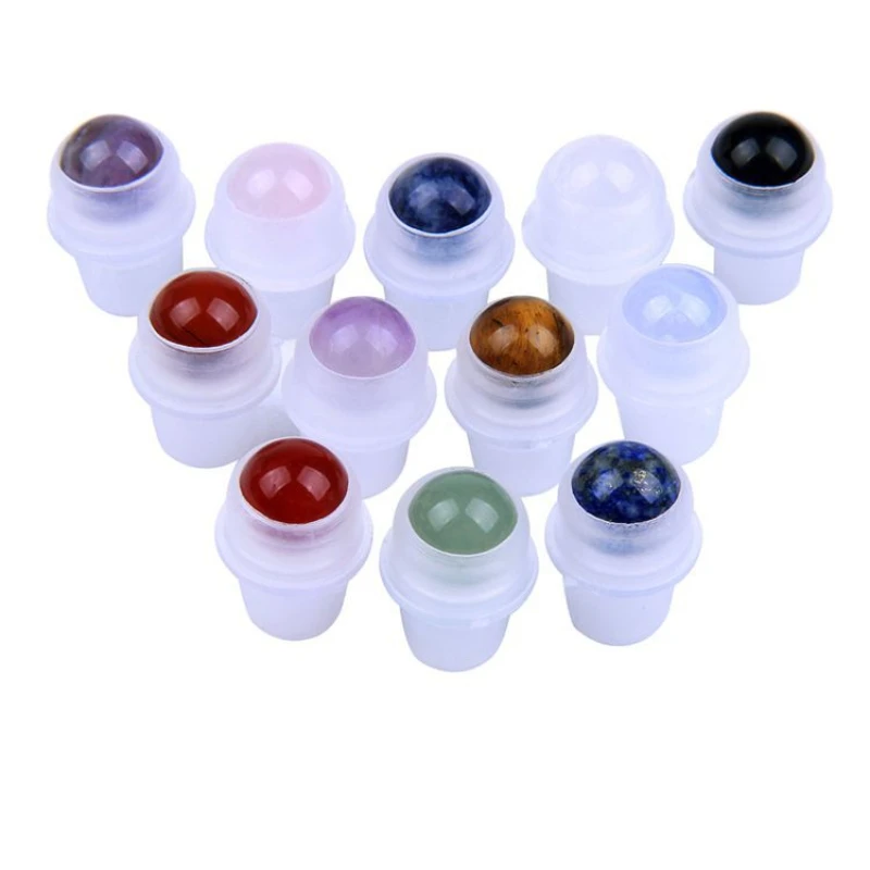 卸売翡翠ローラーボールボトル天然半貴石 10 ミリリットルエ - Jade Roller Stone のレビューと価格