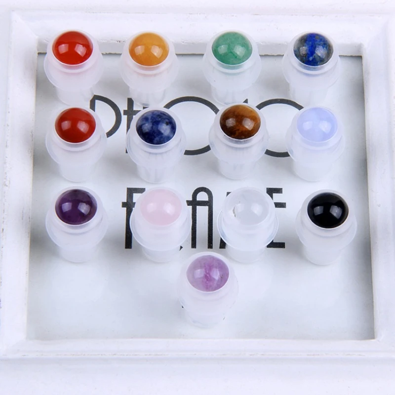 卸売翡翠ローラーボールボトル天然半貴石 10 ミリリットルエ - Jade Roller Stone のレビューと価格