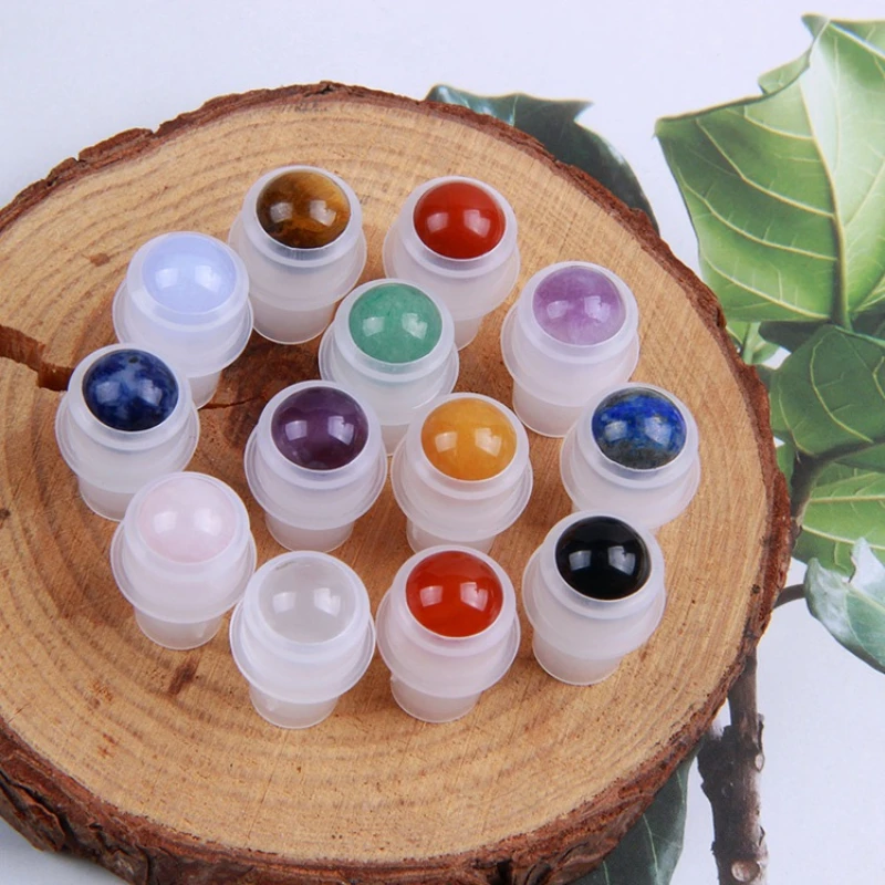 卸売翡翠ローラーボールボトル天然半貴石 10 ミリリットルエ - Jade Roller Stone のレビューと価格
