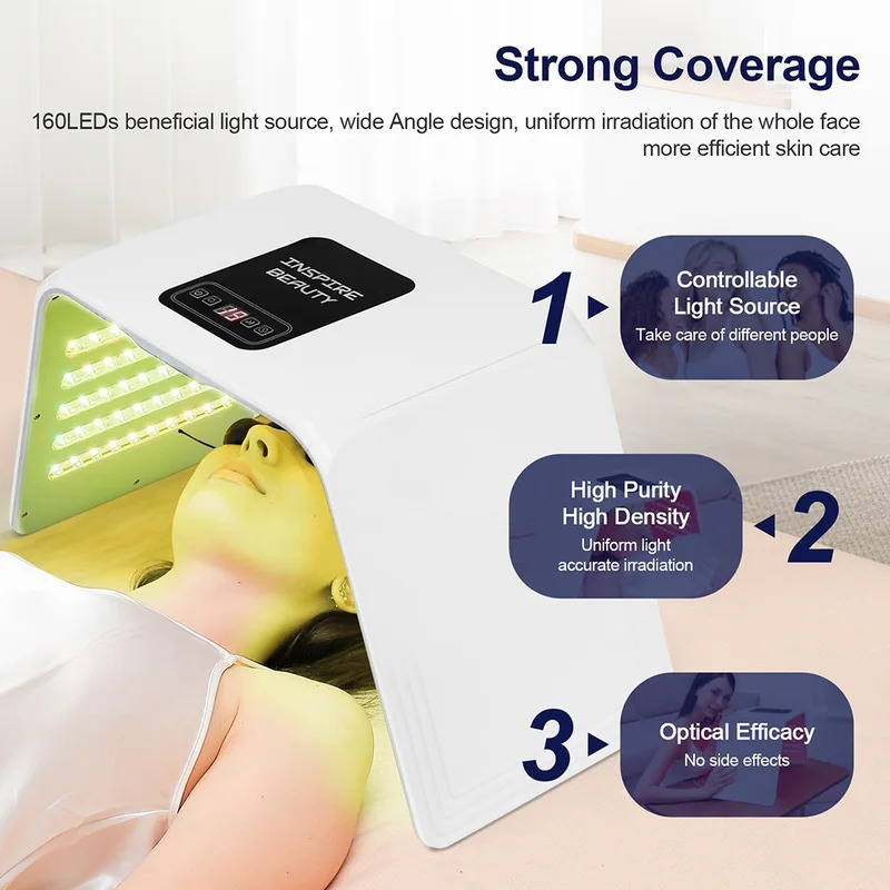7 色 LED フォトン美容マスク肌保湿ナノスプレーフェイス - Spa & Wellness Paradies Braunschweig のレビューと価格