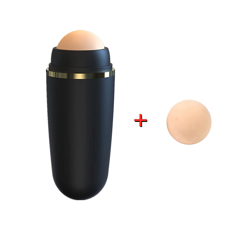 2 in1 油吸収ローラー天然火山石フェイスマッサージボディ - Jade Roller Stone のレビューと価格