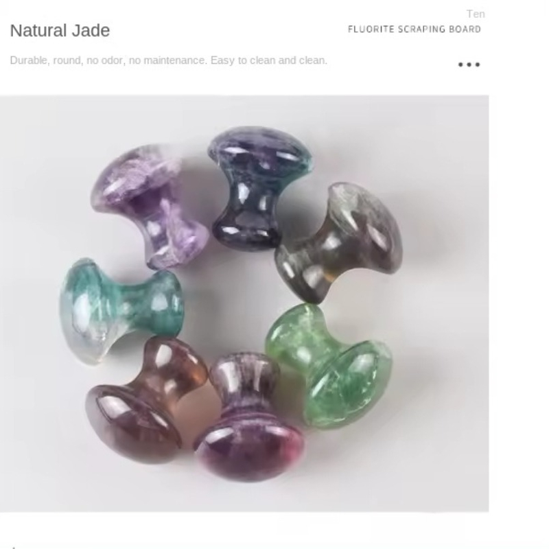天然翡翠マッサージボードマッサージャー,肌触り,キノコ型,ス - Spa Wellness Nature のレビューと価格